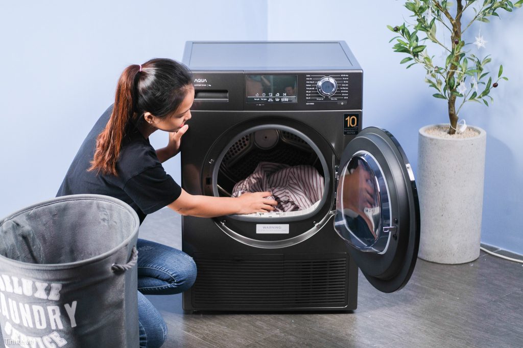 Máy sấy không tỏa nhiệt nóng khi làm việc