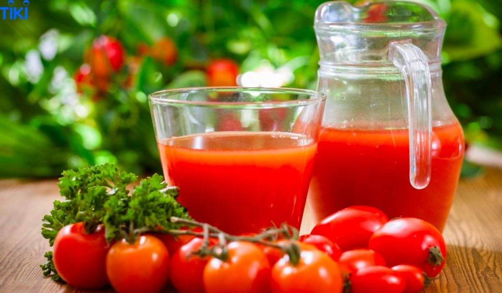 Nước nghiền quả cà chua gom hạn chế mỡ bụng
