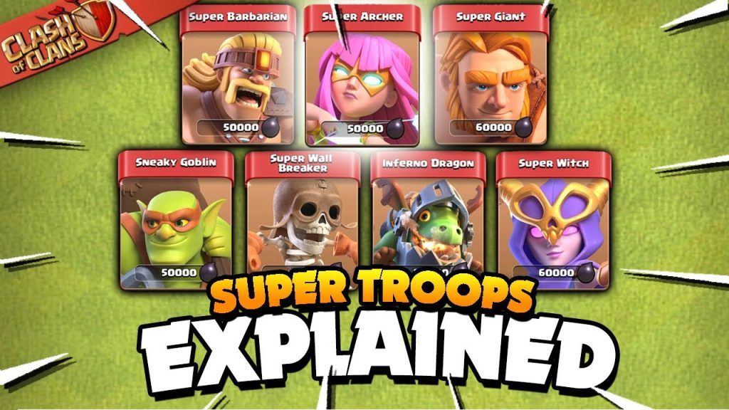 Quân lính Super Troops mạnh nhất trong game
