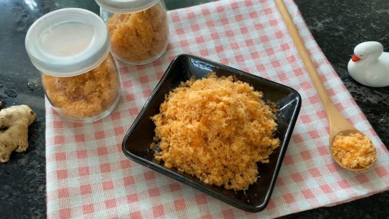 Cách làm ruốc cá hồi ngon tơi, không bị khô, cho bé ăn dặm đơn giản