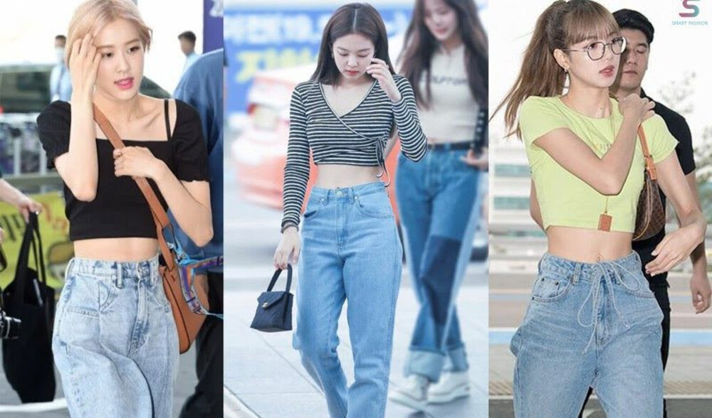Phối đồ Tết cho nữ với áo croptop