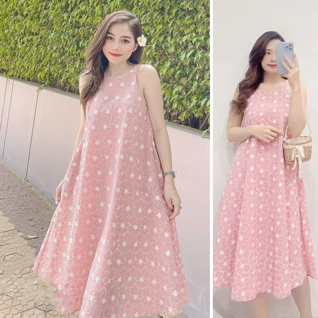 Đầm yếm trẻ trung, năng động