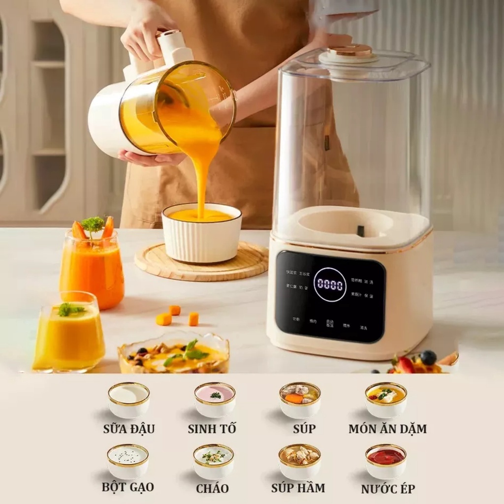 công dụng của máy làm sữa hạt