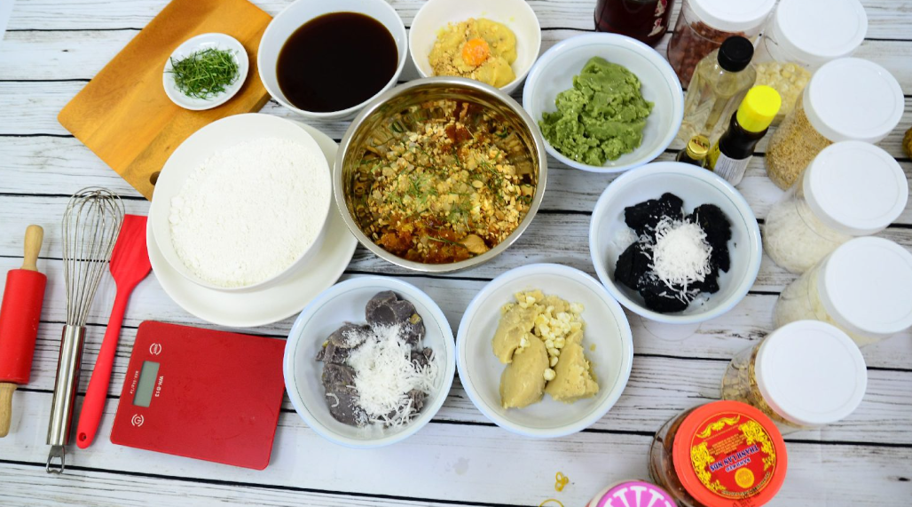 Nguyên liệu làm bánh Trung thu