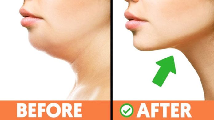 bài tập giảm nọng cằm