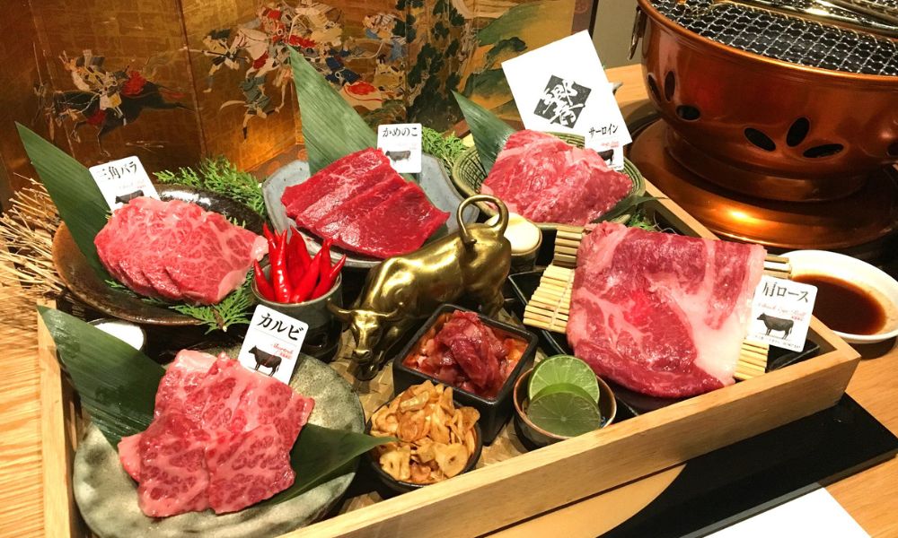 Quán BBQ Hibiki - Thịt Wagyu nướng Hibiki