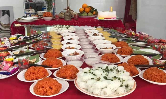 Cúng đầy tháng bé trai