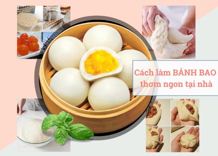 Cách làm bánh bao thơm ngon, đơn giản tại nhà