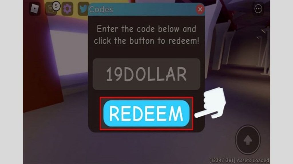 Bạn nhấn vào mục Redeem để nhận thưởng 