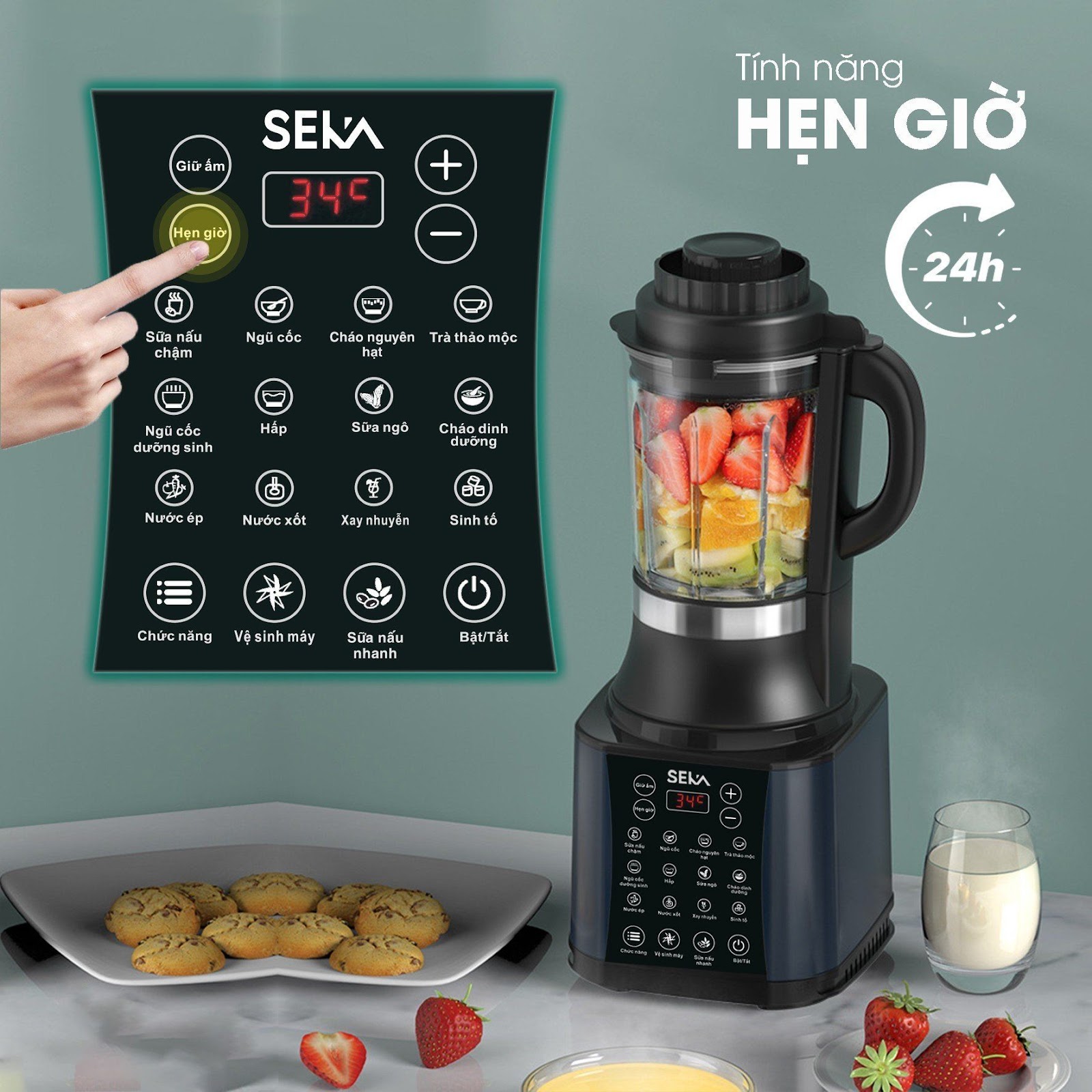 kinh nghiệm chọn mua máy làm sữa hạt