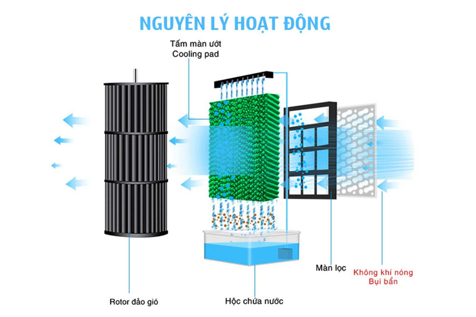 Cấu tạo và nguyên lý hoạt động của quạt điều hòa
