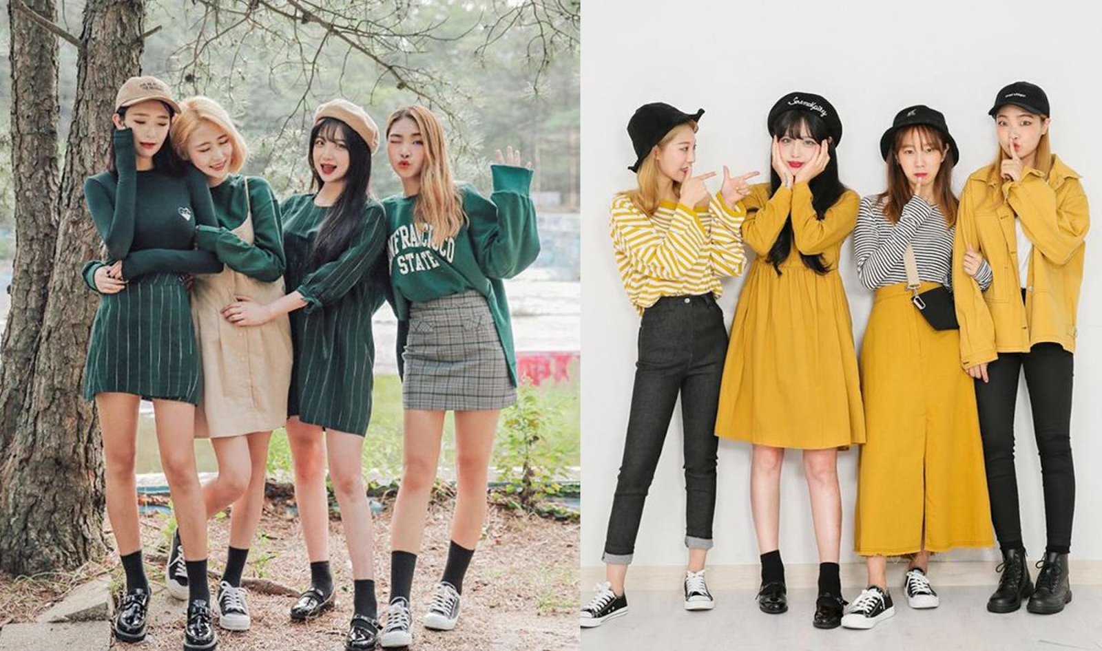 Phối đồ Tết cho nữ có màu sắc nổi bật