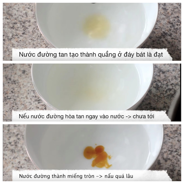 Kiểm tra độ đạt chuẩn của nước đường