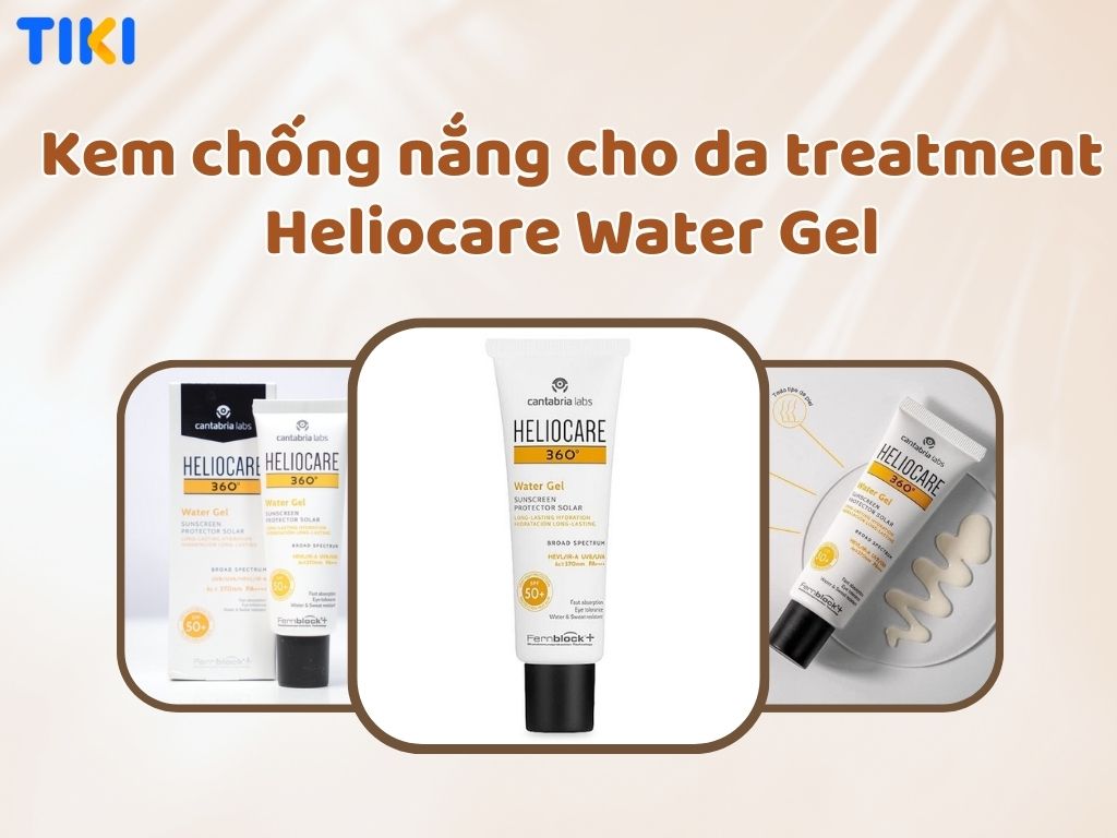 Kem chống nắng cho da treatment Heliocare Water Gel