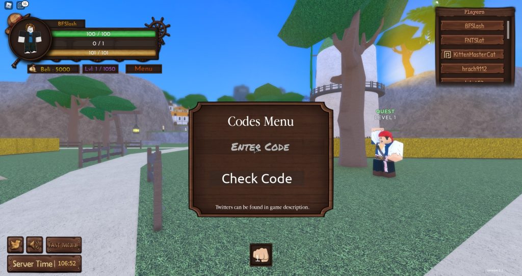 Nhập mã code game chính xác