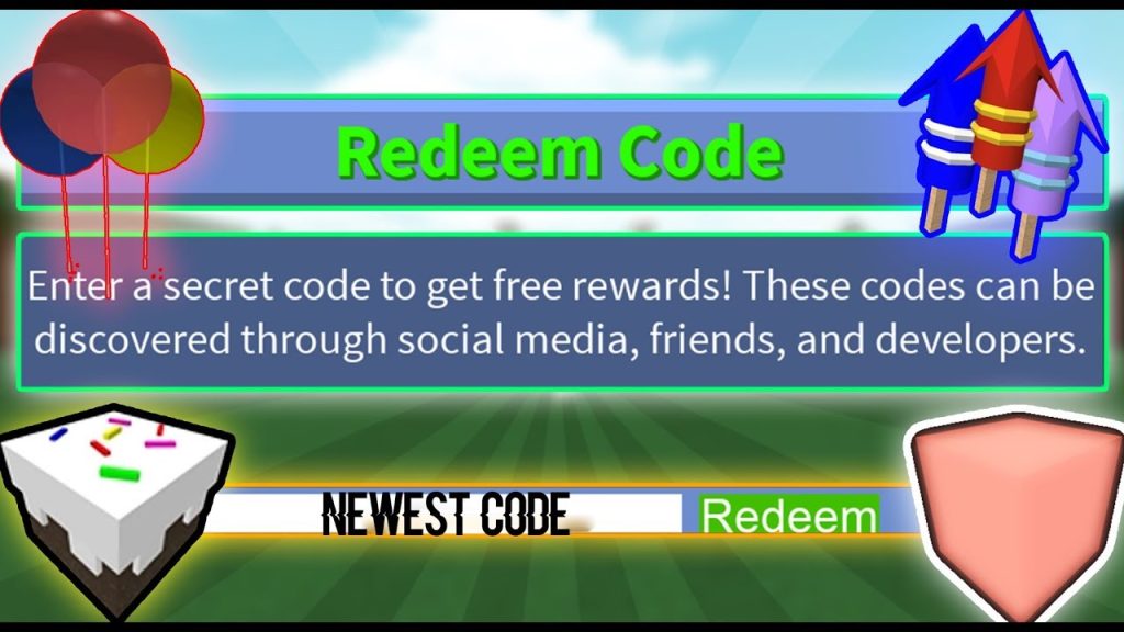 Vào hộp thoại Redeem Code để nhập mã code nhận thưởng