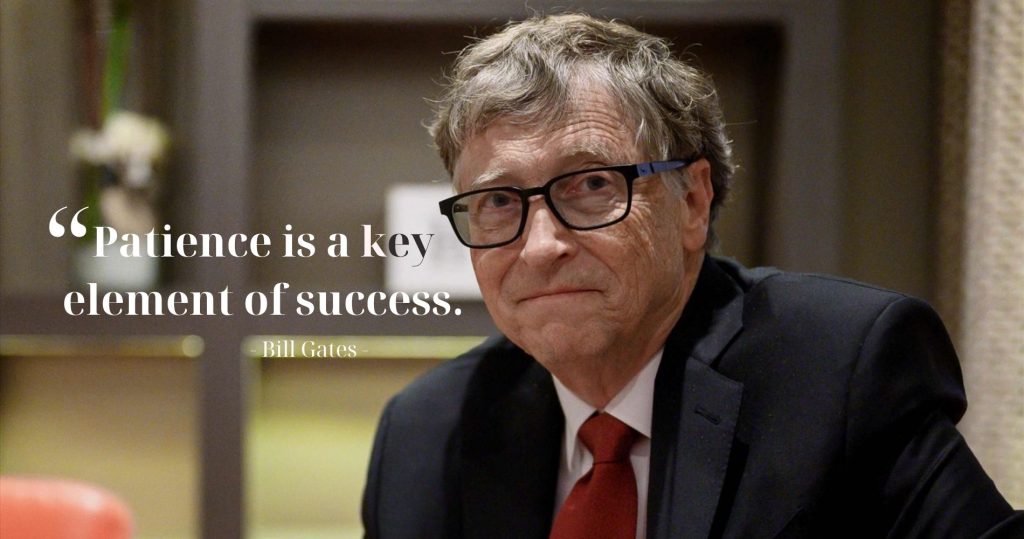 Những câu nói hay của Bill Gates về sự thành công