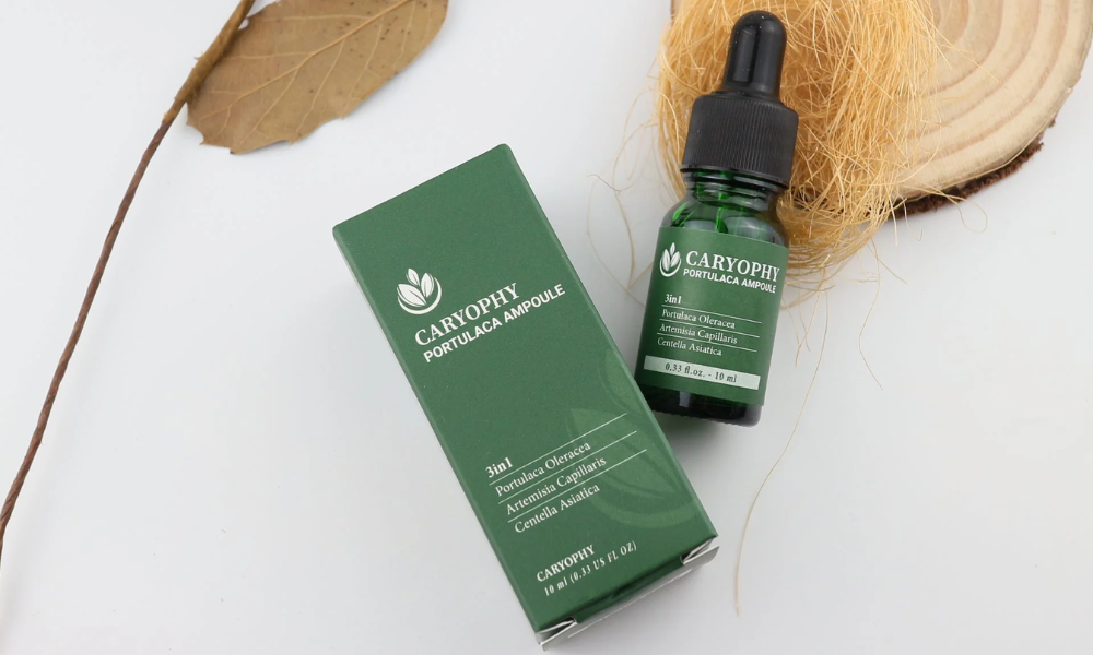 Serum rau má màu xanh Caryophy Portulaca Ampoule