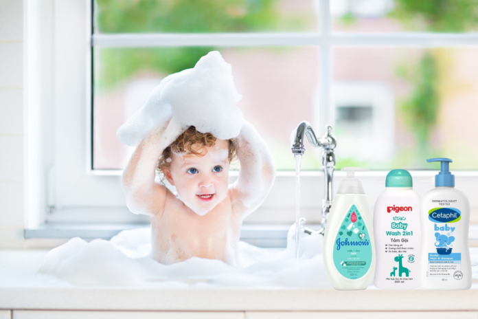 Top sữa tắm cho bé tốt nhất hiện nay