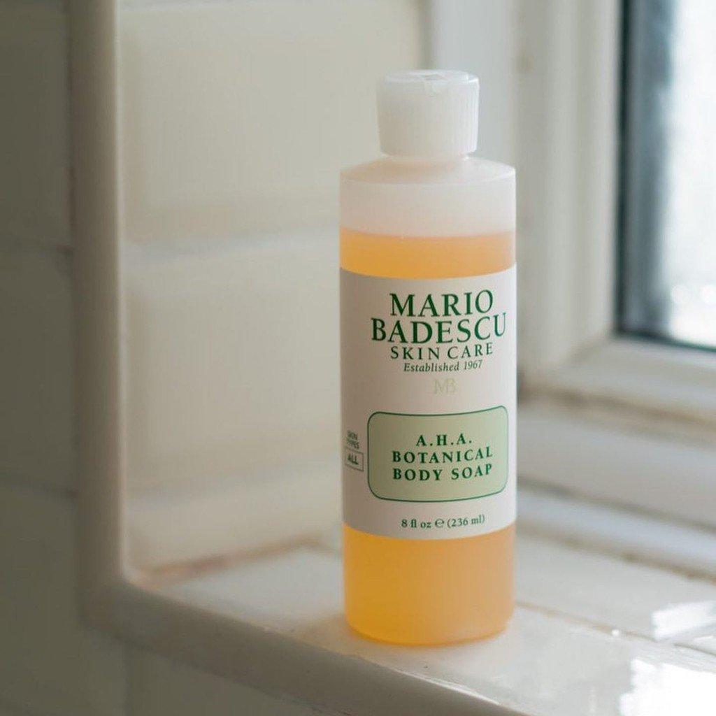 Sữa tắm trị mụn lưng Mario Badescu – A.H.A. Botanical Body Soap 