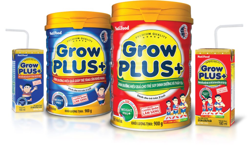 Sữa tăng cân cho trẻ GrowPLUS