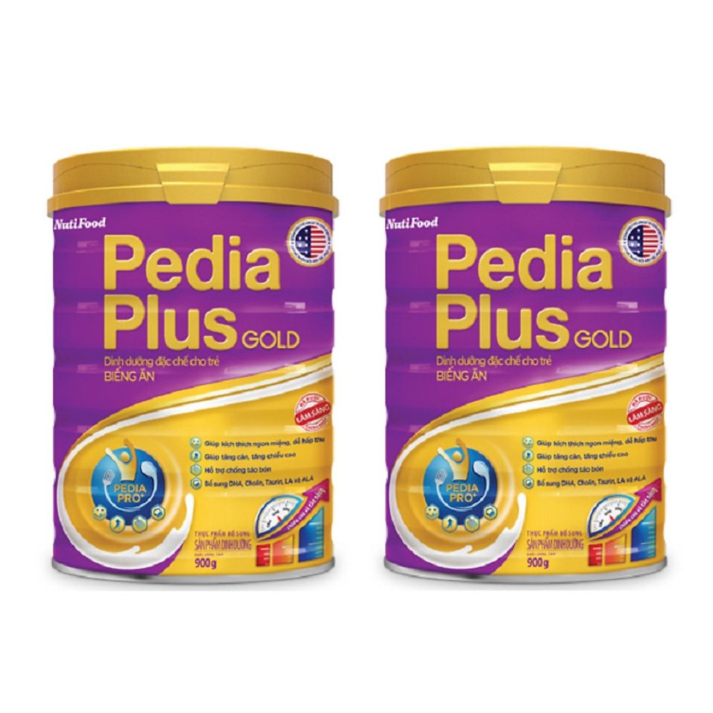 Sữa tăng cân Nutifood Pedia Plus Gold cho bé