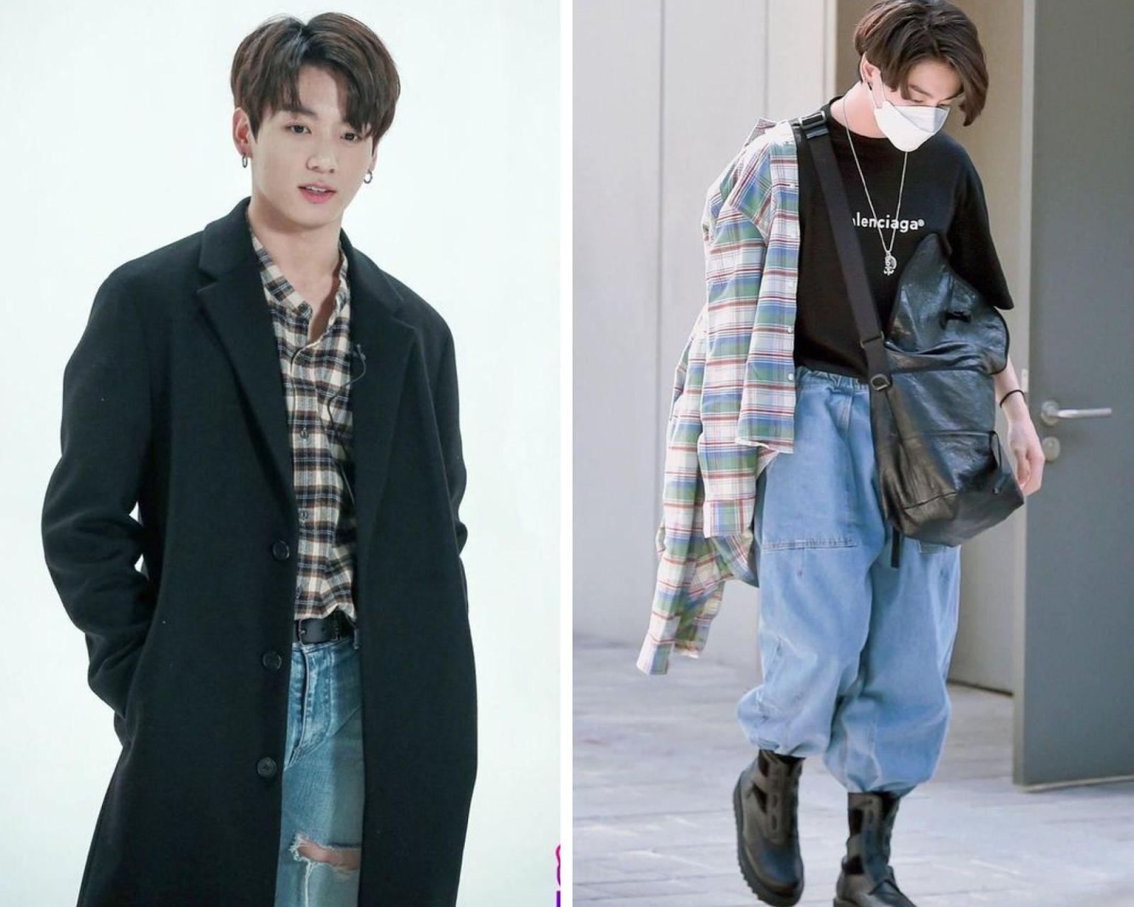 phong cách ngày thường của jungkook bts