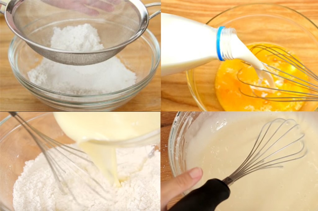 cách làm bánh đồng xu phô mai kéo sợi