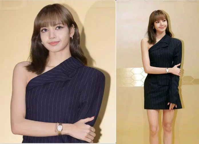 lisa phối đồ thời trang sang trọng