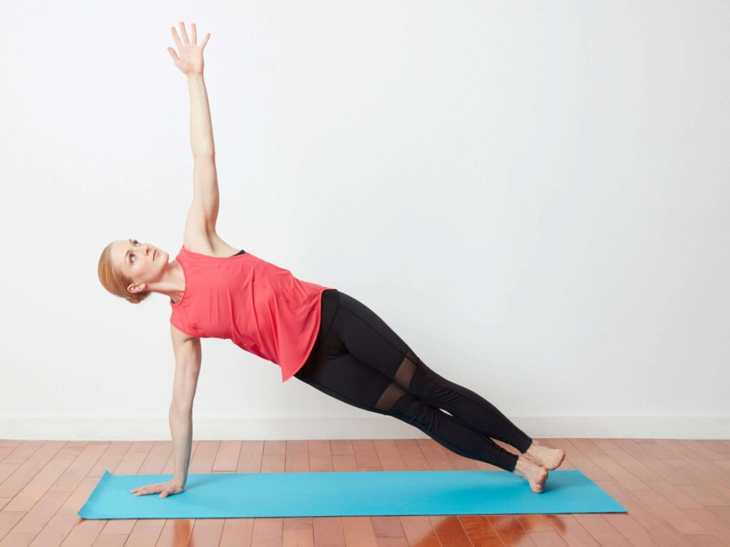 Bài tập T side plank
