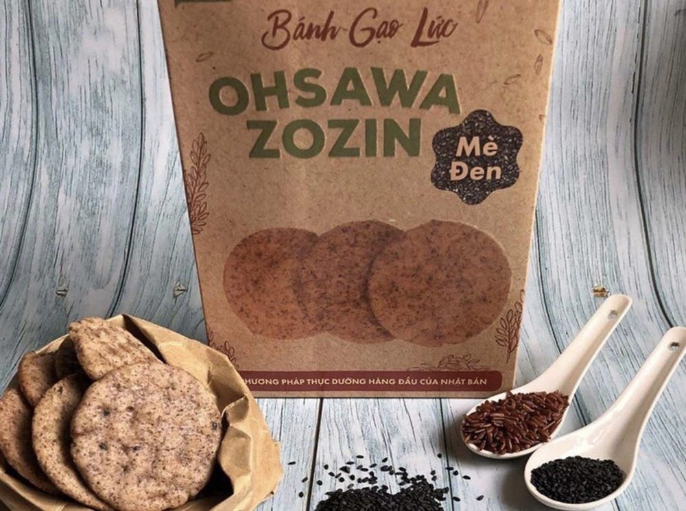 Bánh gạo lứt đen