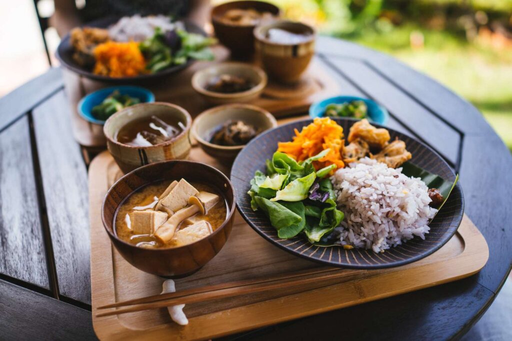 Bữa ăn Zone Diet với tỉ lệ 40:30:30