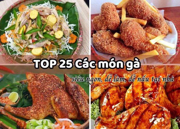 các món gà