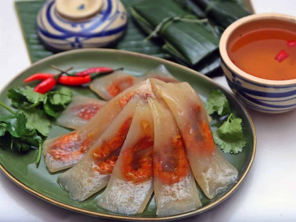 Hàm lượng calo trong bánh bột lọc không quá cao