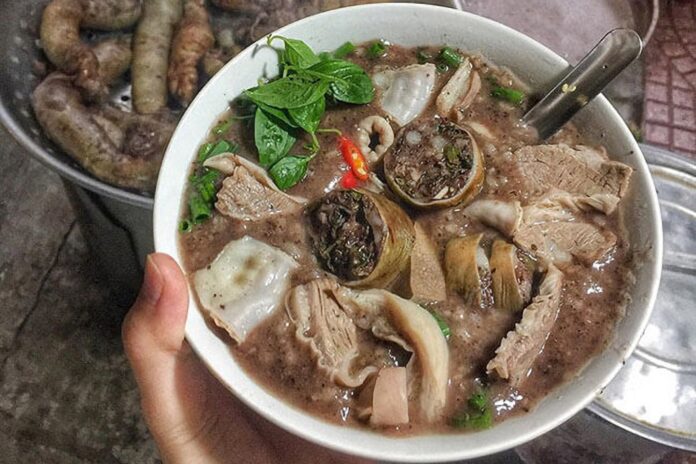 Lượng calo trong cháo lòng