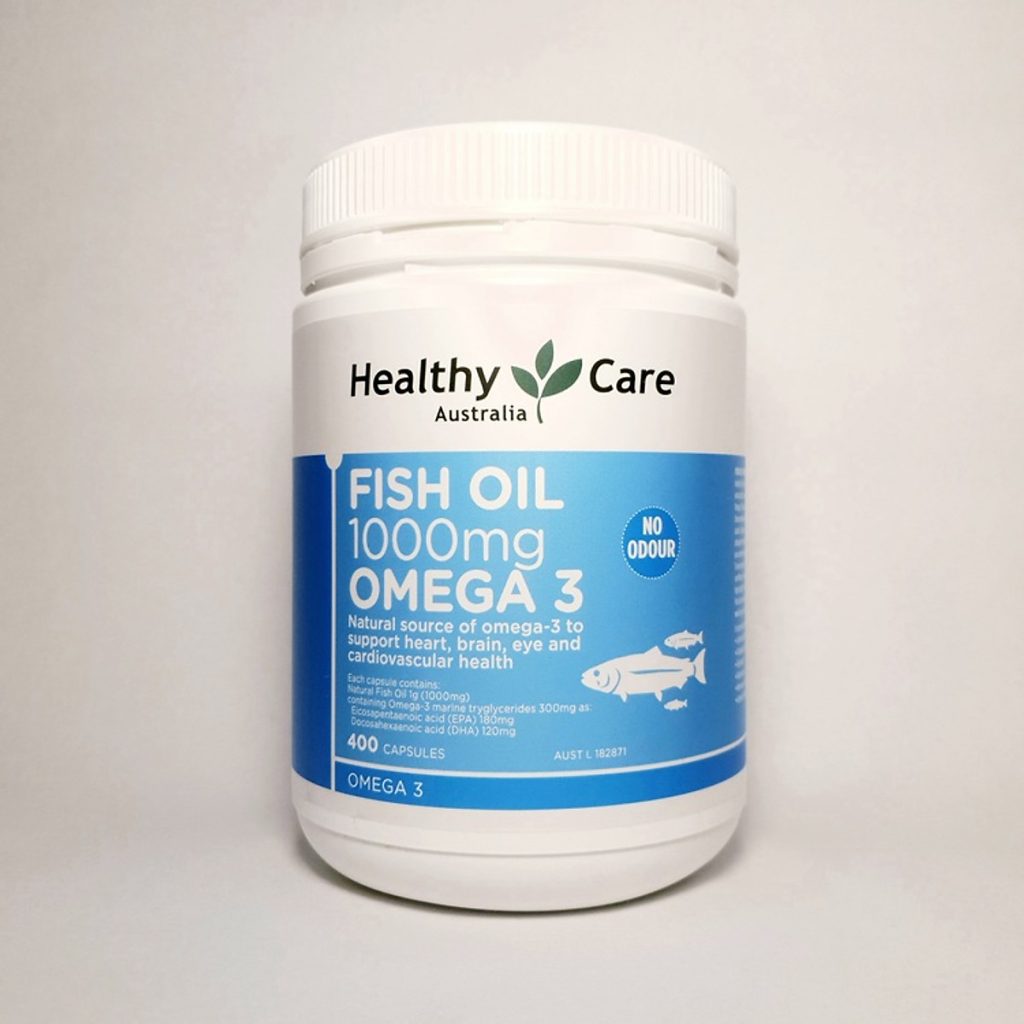 Viên dầu cá tự nhiên Healthy Care bổ sung DHA