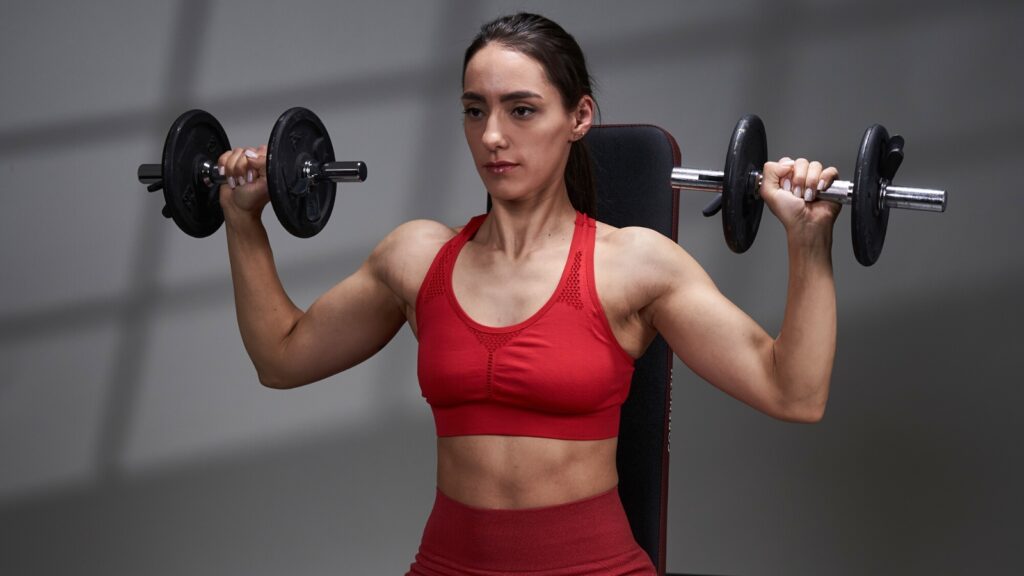 Bài tập Dumbbell Shoulder Press