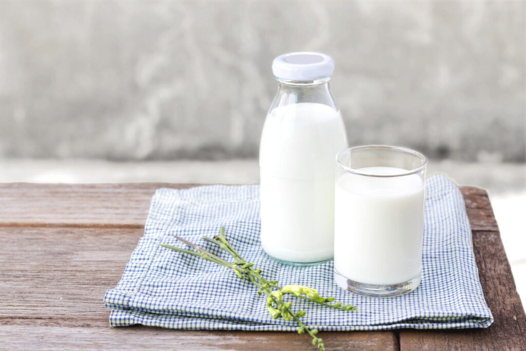 Hàm lượng dinh dưỡng sữa tươi không đường