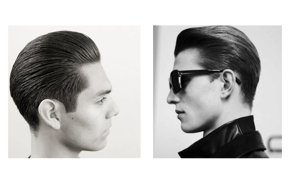 Mẫu Slicked Back cho nam mặt tròn thêm tự tin