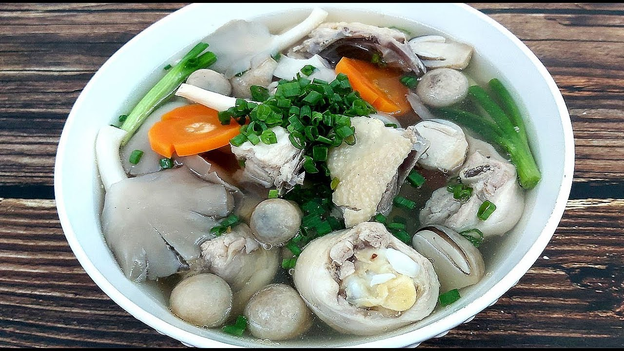 Nấm rơm nấu canh gì ngon? Canh gà nấu nấm rơm