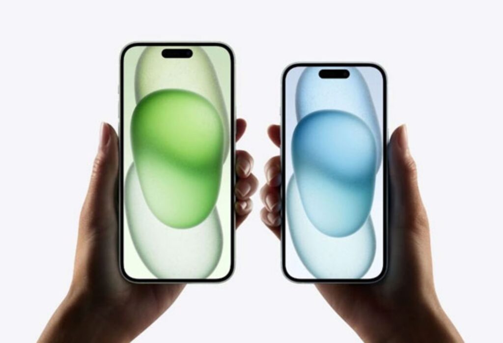 Kích thước màn hình của iPhone 15 và iPhone 15 Plus lần lượt là 6.1 inch và 6.7 inch