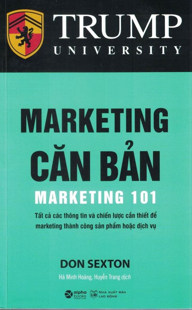 sách marketing căn bản