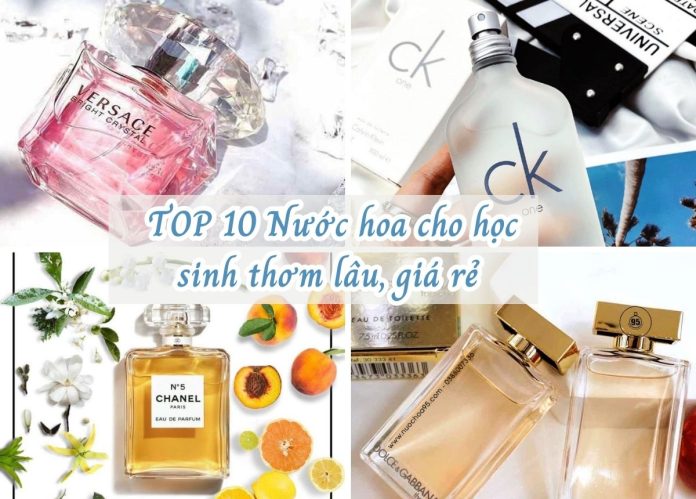 nước hoa cho học sinh