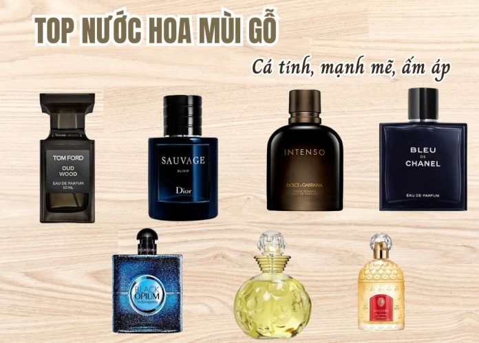 nước hoa mùi gỗ