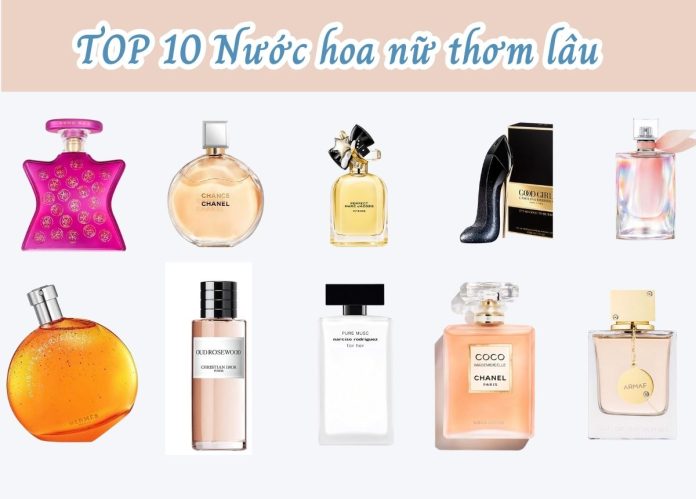 nước hoa nữ thơm lâu