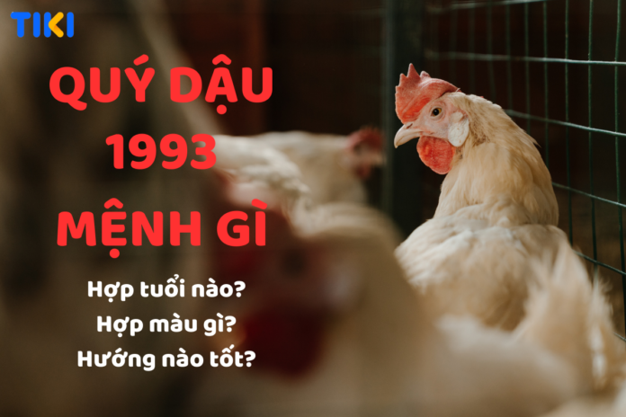 Tuổi Quý Dậu sinh năm 1993
