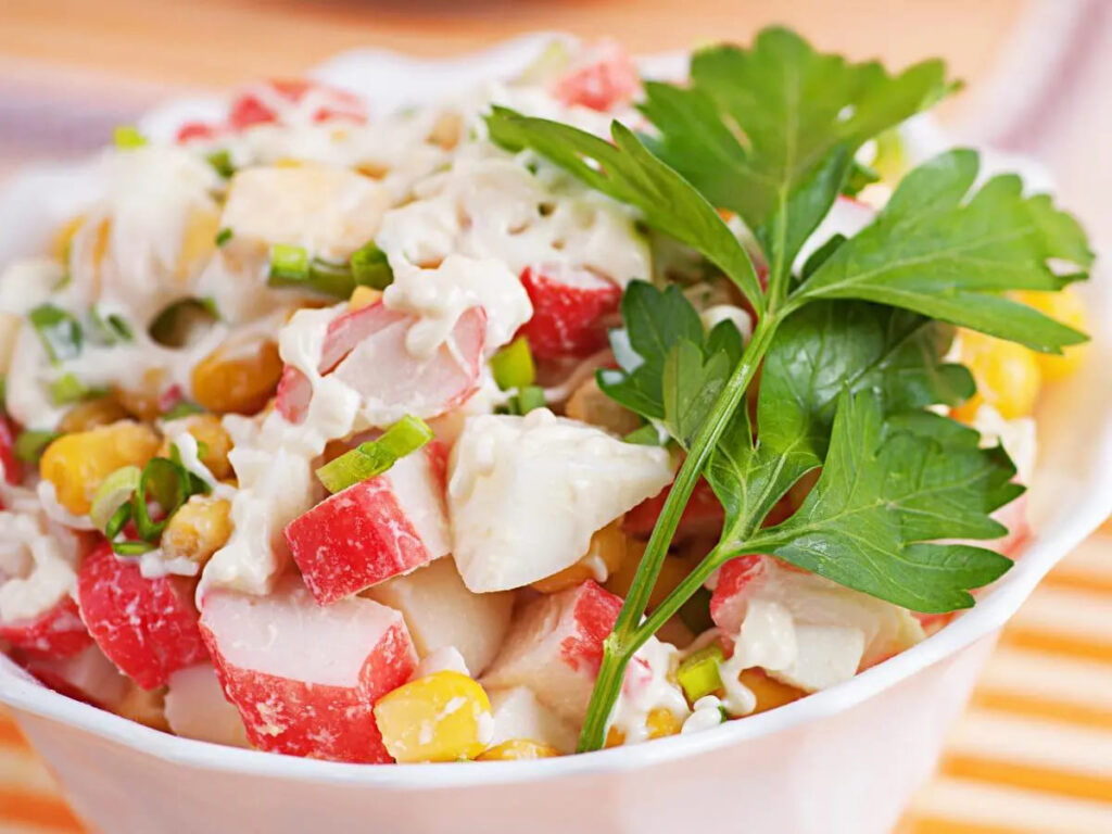 salad thanh cua