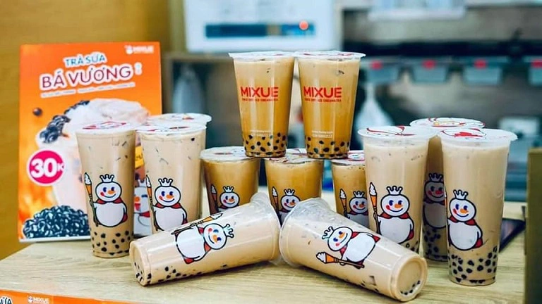 Menu đồ uống Mixue - Trà sữa Mixue best seller