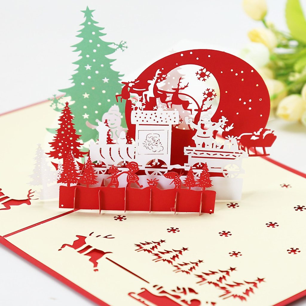 Thiệp Giáng sinh là một trong những món quà tặng đơn giản nhưng đầy tinh tế nhân dịp Noel