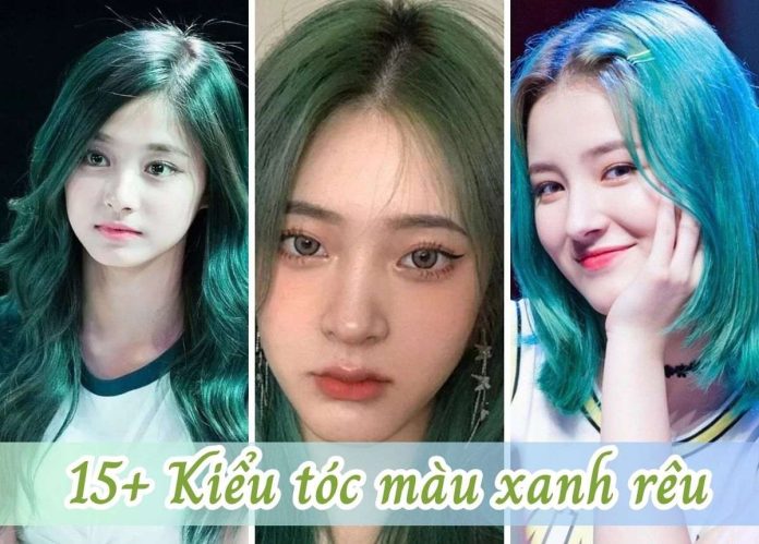 tóc màu xanh rêu